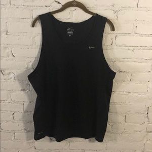 Men’s Nike Dry Fir Large Black Tank